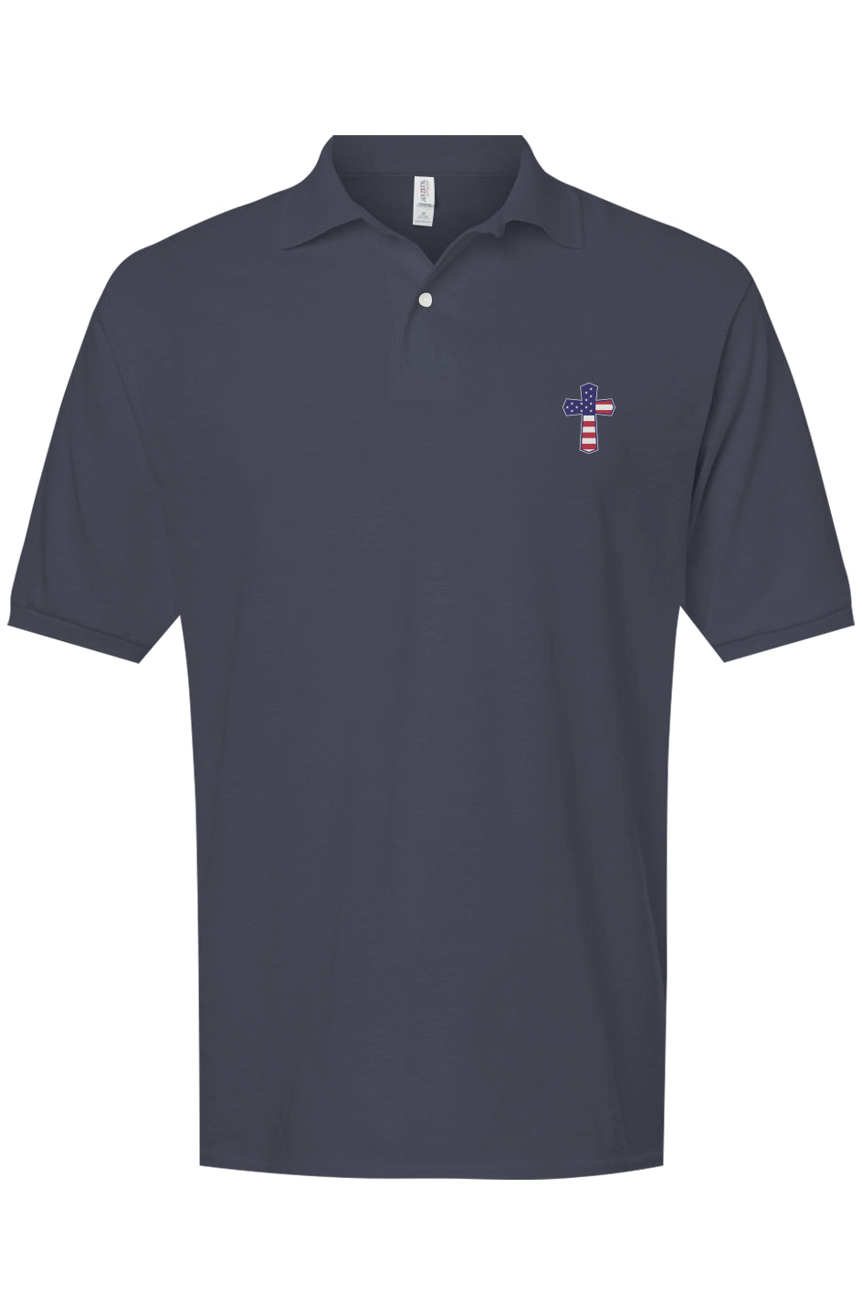God N Country Patriotic Blended Polo